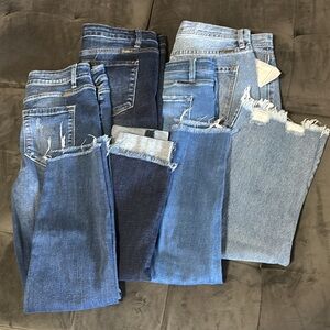 Great deal alert!! Four pairs KanCan Jeans excellent condition.  One NWT.